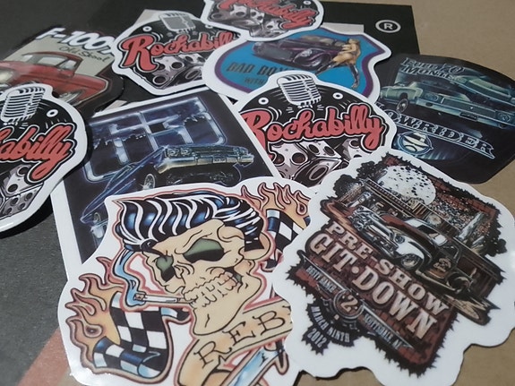 ROCKABILLY-tarrapaketti kotiin postitettuna #240