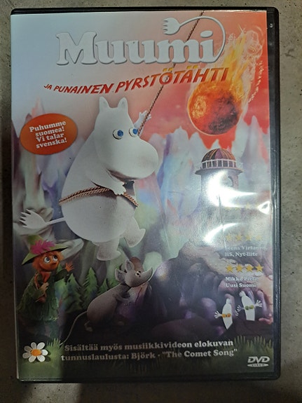 Muumi ja punainen pyrstötähti dvd