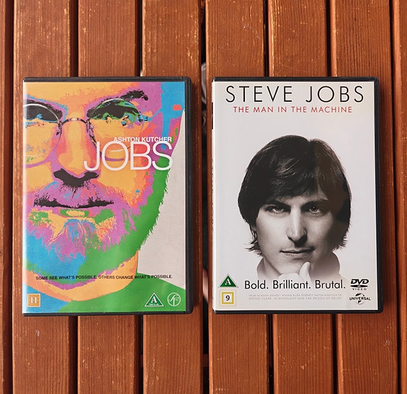 Steve Jobs 2 kpl DVD - The man in the machine