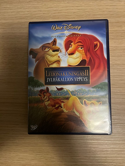 Leijonakuningas II Jylhäkallion Ylpeys DVD-elokuva