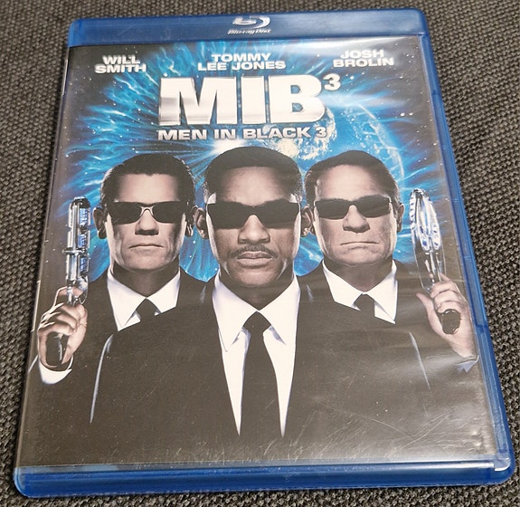 Men in Black 3 Blu-ray-elokuva