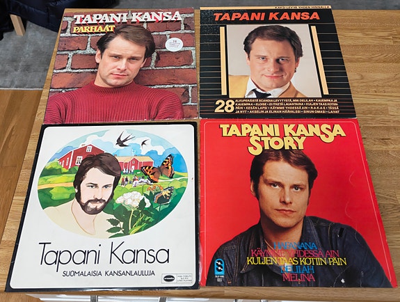 Tapani Kansa LP Levyjä