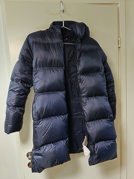 Ralph Lauren Polo -untuvatakki, koko 12-14 (ehkä n.150cm), tummansininen