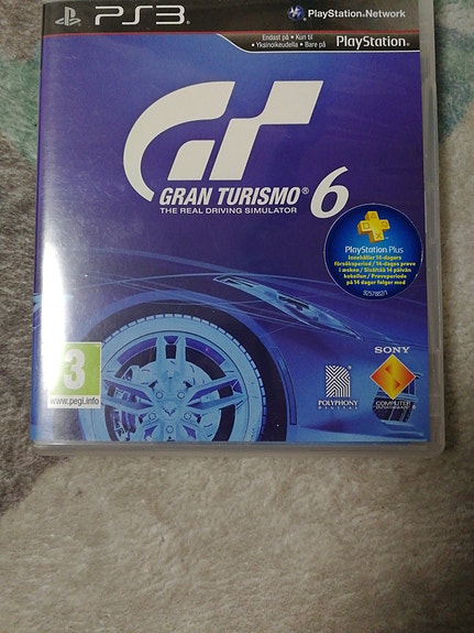 Sony Gran Turismo 6 Playstation 3 peli