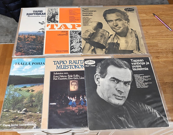 Tapio Rautavaara LP Levyjä