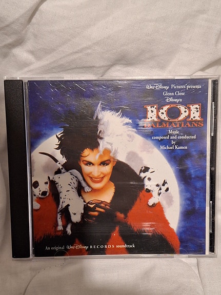 Myydään Disney 101 Dalmatians soundtrack cd levy