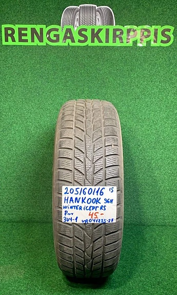 205/60R16 Hankook Winter ICept RS 96H kitka 8mm DOT15 1KPL