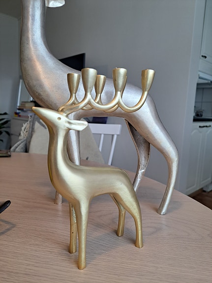 Pentik hopeoitu poro 24cm