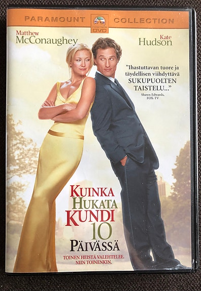 Kuinka hukata kundi 10 päivässä DVD-elokuva