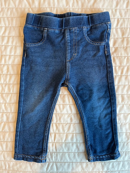 H&M farkku legginsit koko 74