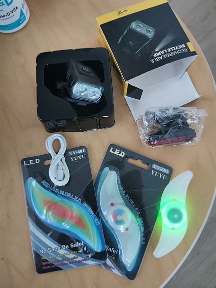 LED-pyörän valot setti