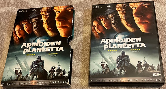 Apinoiden planeetta ( 2 x DVD keräily julkaisu )