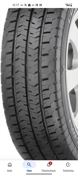 205/65R16C kesärenkaat.