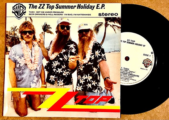ZZ Top Summer Holiday E.P. 7"