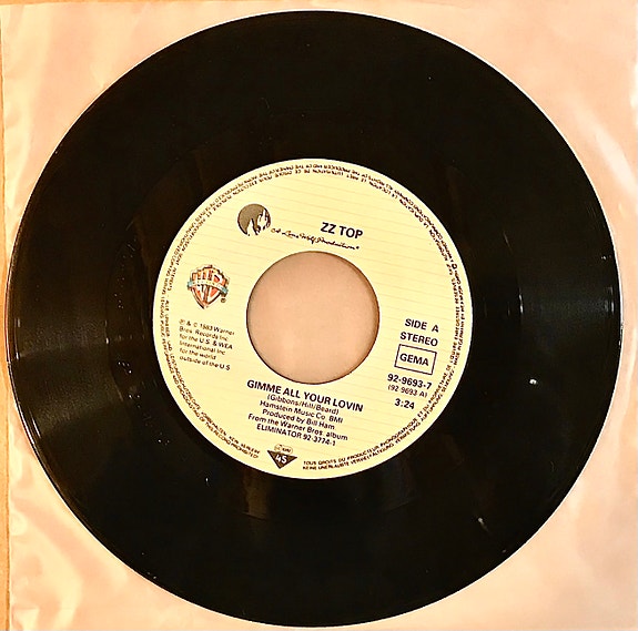 ZZ Top Single 7"
