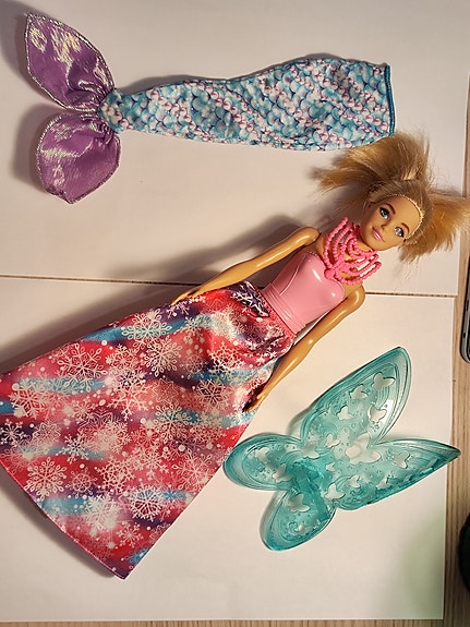 Barbie/prinsessa/keiju/merenneito