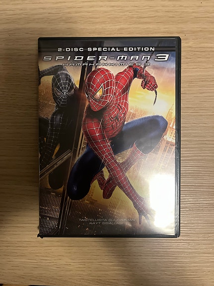 Spider-Man 3 DVD-elokuva