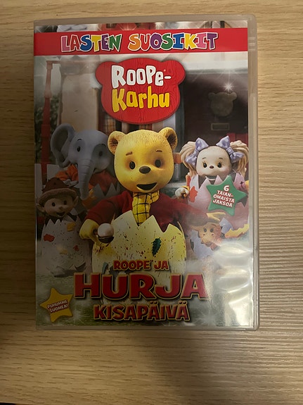 Roope-karhu Roope ja hurja kisapäivä DVD