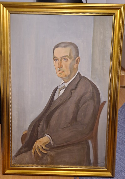 Eero Nelimarkka - Muotokuva vuodelta 1957