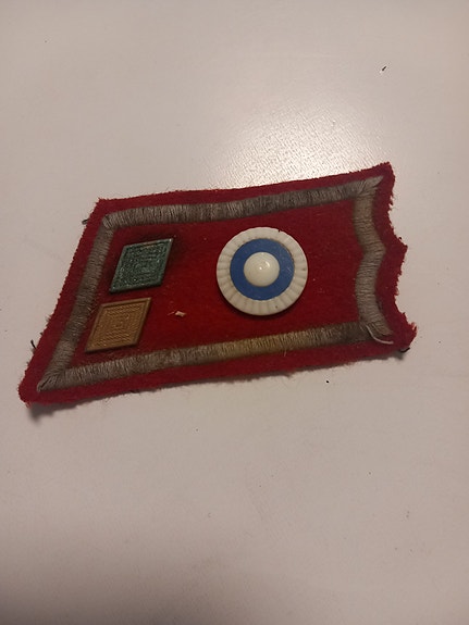 Suomen ilmavoimien kauluslaatta n. 1930–1950-luku.
