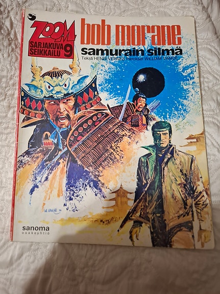 Zoom sarjakuva seikkailu 9 - Bob Morane - Samurain silmä