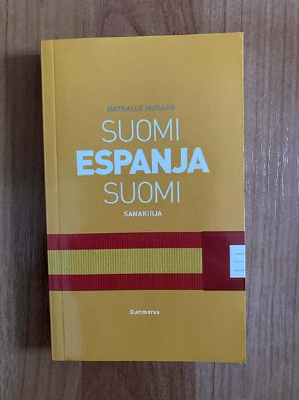 Suomi -Espanja - Suomi sanakirja