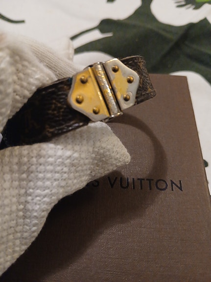 Louis Vuitton Nano Monogram Bracelet – Aito (Kohtalainen kunto)