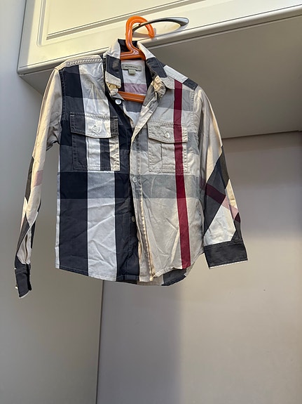 Lasten paita / kauluspaita Burberry -merkkinen, koko 116