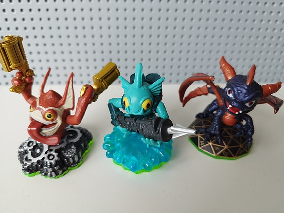 Skylanders Nintendo Wii pelihahmot 6 kpl