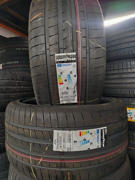 2KPL UUSIA!! 295/35R21 Goodyear Eagle F1 asymm3 DOT21