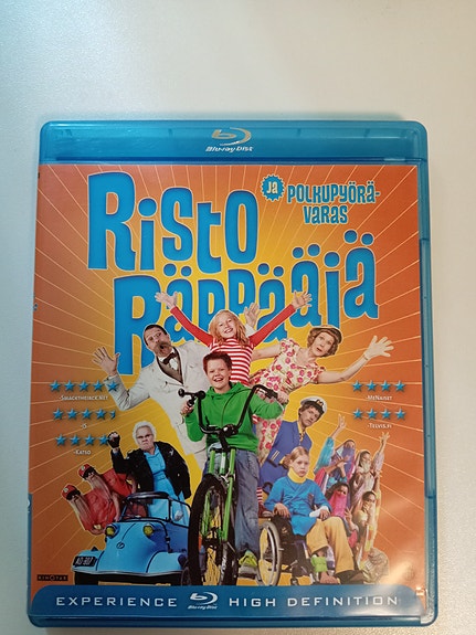 Risto Räppääjä ja Polkupyörävaras (Suomijulkaisu) BLU-RAY