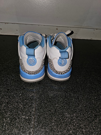 Nike lasten unisex kengät koko 38 valkoinen ja sininen