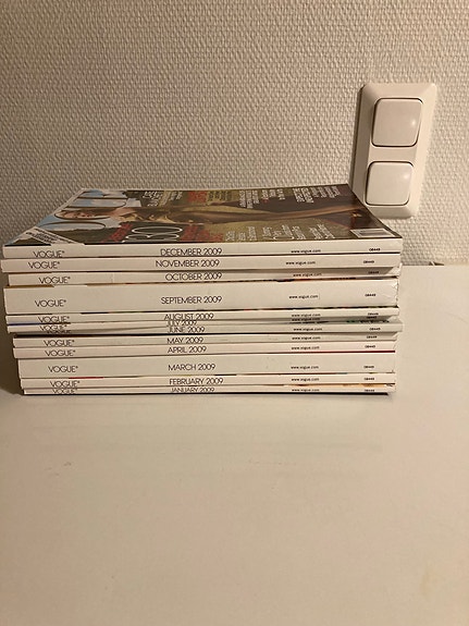 Vogue lehdet v. 2009 kokonaan