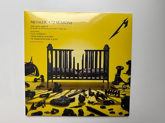 Metallica 72 Seasons 2lp Helsinki splatter