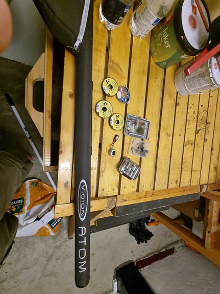 Vision Atom Perhokalastussetti