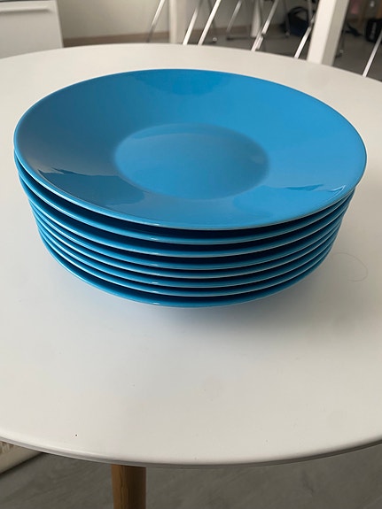 Arabia KoKo lautaset siniset 8kpl