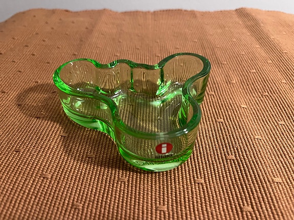 Iittala Aalto malja pieni vihreä