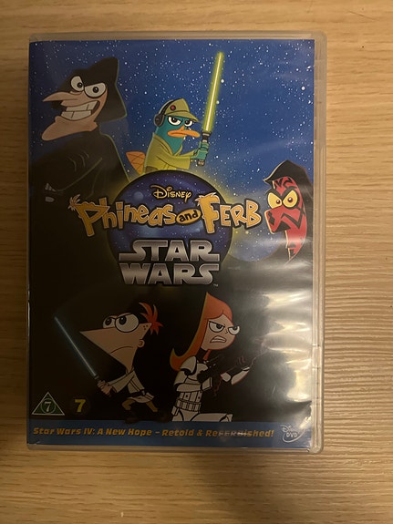 Phineas ja Ferb Star Wars DVD