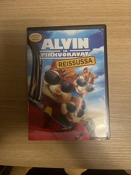 Alvin ja pikkuoravat Reissussa DVD-elokuva