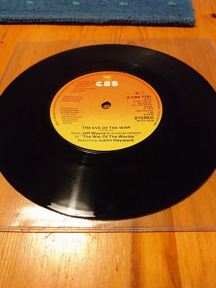 Jeff Wayne 7" The Eve Of The War