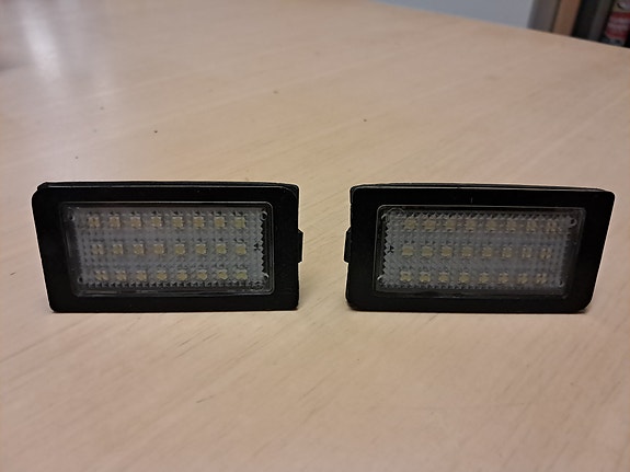 BMW LED-rekisterikilven valot