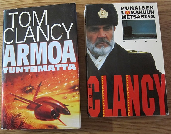 Tom Clancy 2 kirjaa