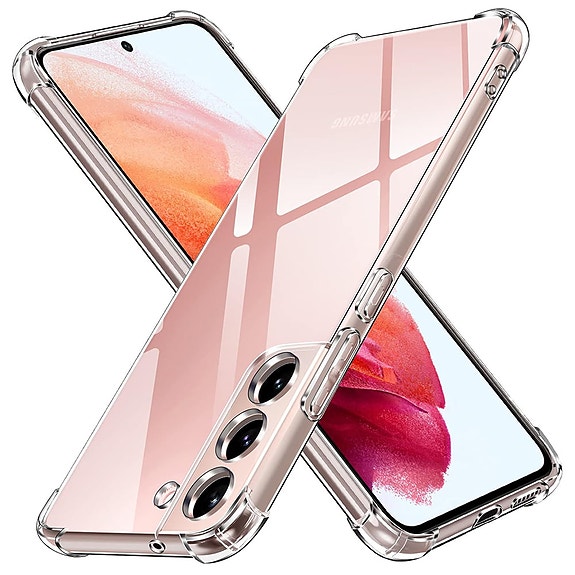 Iskunkestävä läpinäkyvä suojakuori, Samsung S22 5G