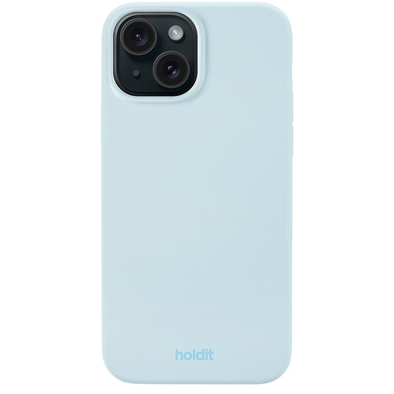 Holdit – Silicone Case iPhone 14/13 - Vaaleansininen