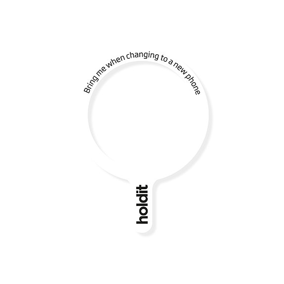 Holdit MagSafe Ring - Valkoinen