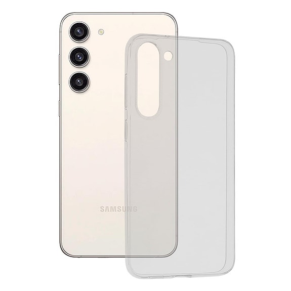 Ohut läpinäkyvä suojakuori, Samsung S23+