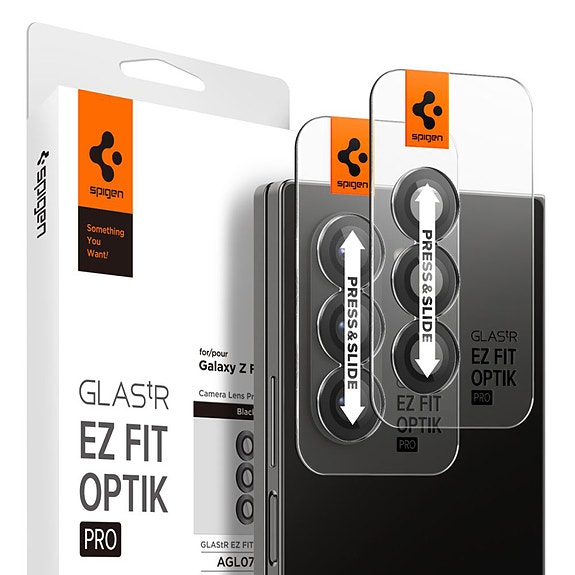 Spigen OPTIK.TR ”EZ FIT” Camera Protector 2-PACK - Samsung Z Fold6 - Panssar