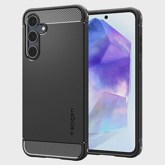 Spigen Rugged Armor Suojakuori, Samsung A55 5G