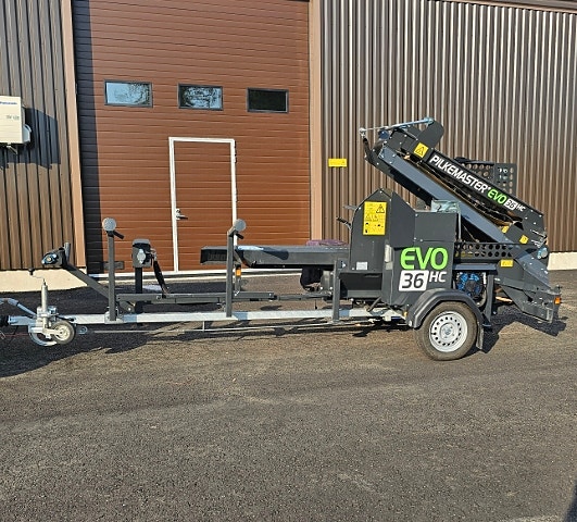 Vuokrataan halkomakone Pilkemaster evo36 HC polttomoottorilla
