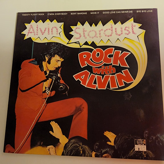 LP-levy Alvin Stardust.